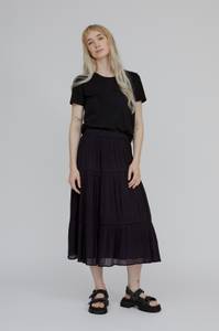 Image of Basic Apparel - Azela Layered skirt 